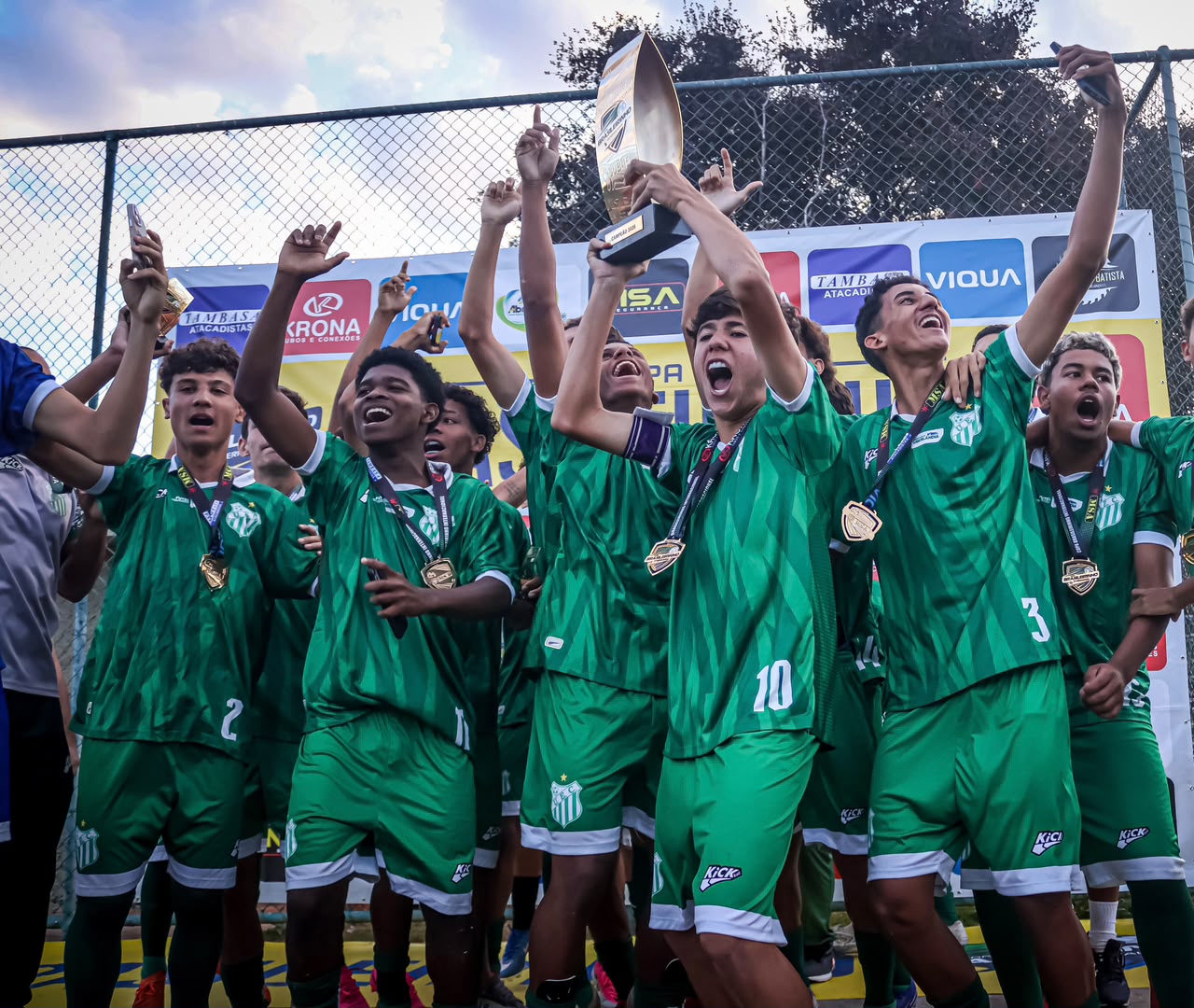 Uberlândia conquista a Copa Brasileirinho Sub-15 de forma invicta e faz história